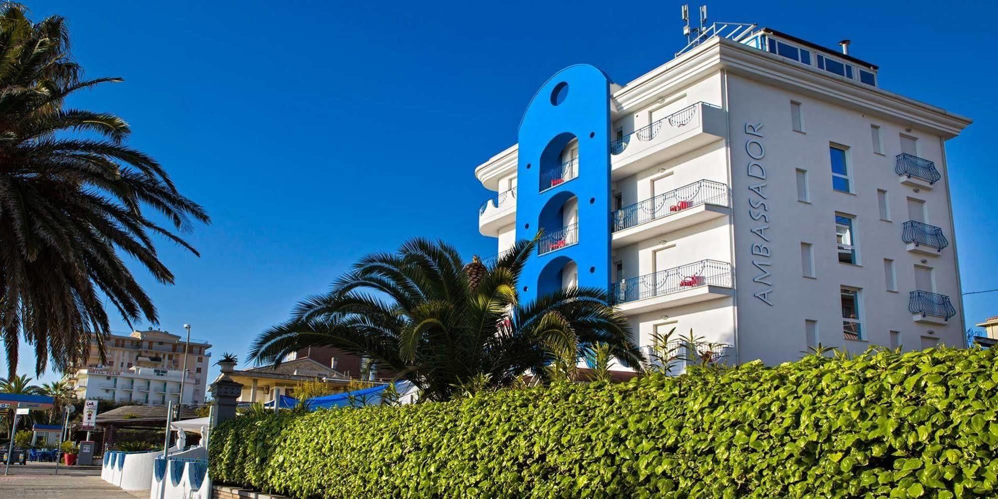 Hotel Ambassador Grottammare Exterior foto